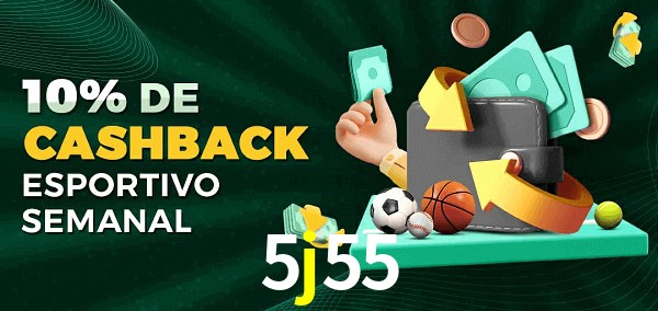 10% de bônus de cashback na 5j55